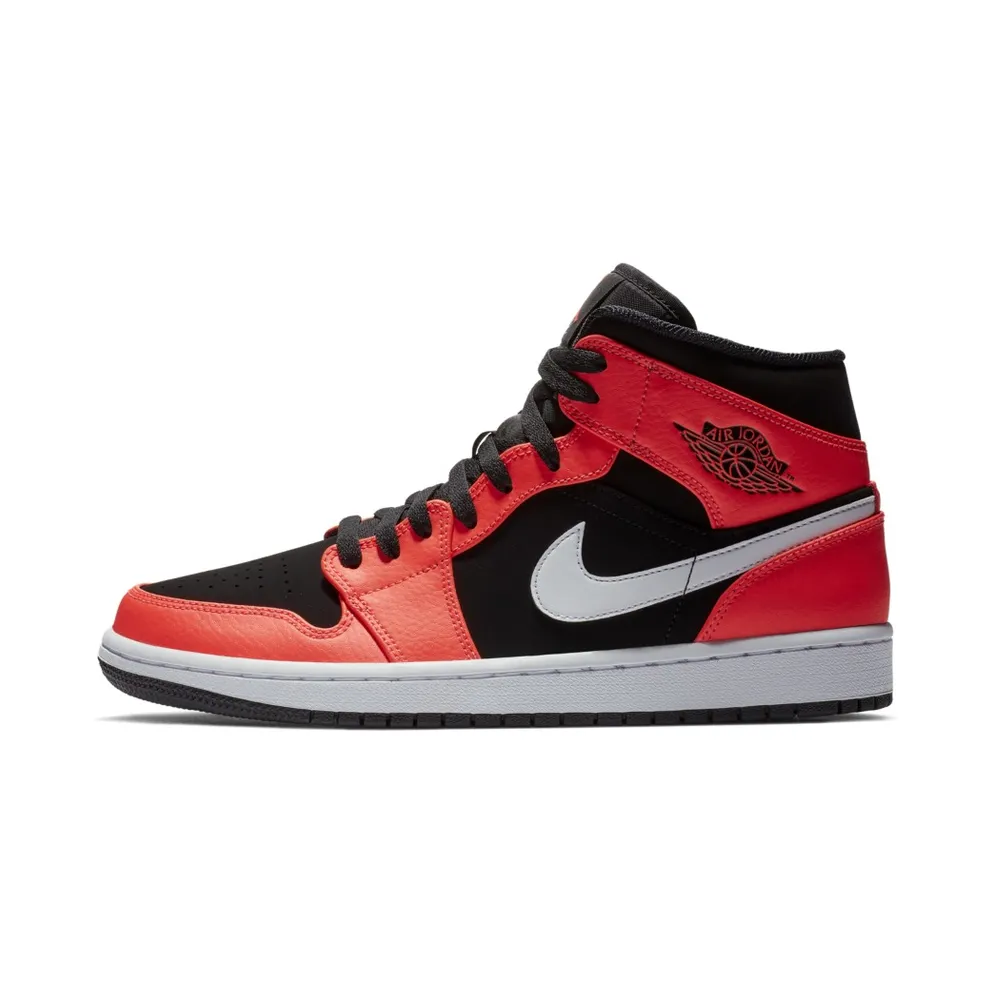 Jordan 1 Mid Infrared 23 Black/White-Infrared 23 (554724-061)
