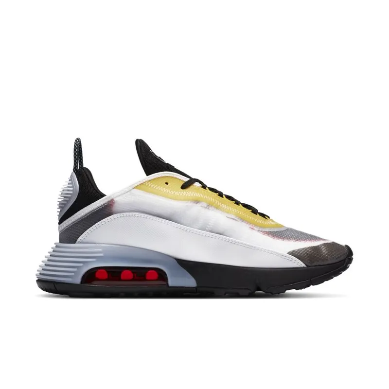 Nike Air Max 2090 White Speed Yellow Bleached Aqua White/Black-Speed Yellow-Bleached Aqua (CT1091-100)