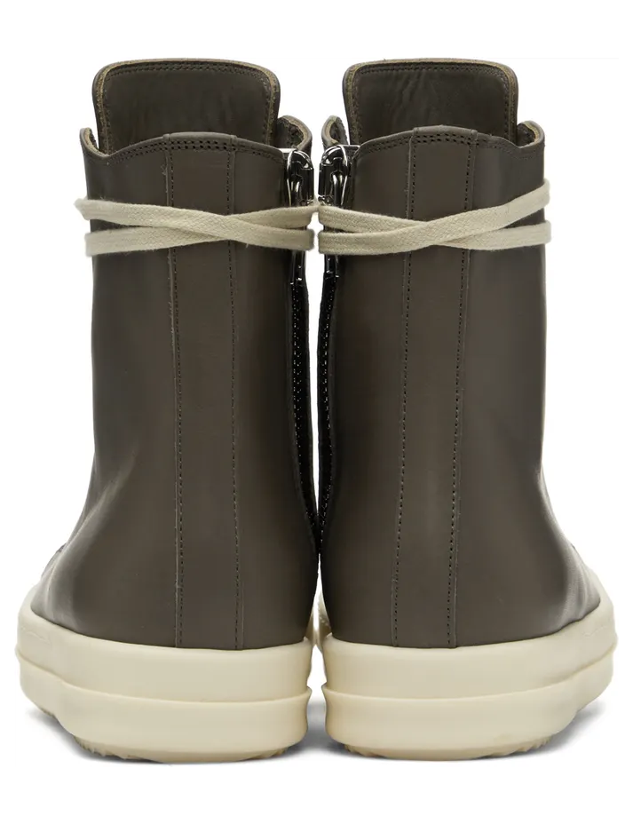 Rick Owens Gray Strobe Sneakers (RU02B2890 LCG) (2)