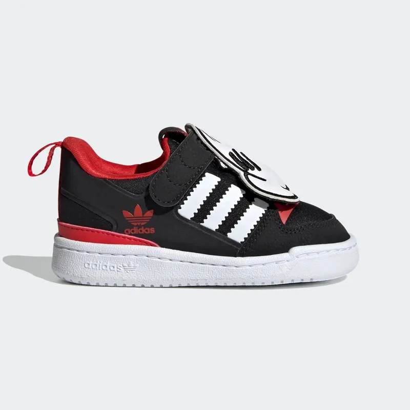 adidas Disney Forum 360 Core Black / Cloud White / Vivid Red (S29240)