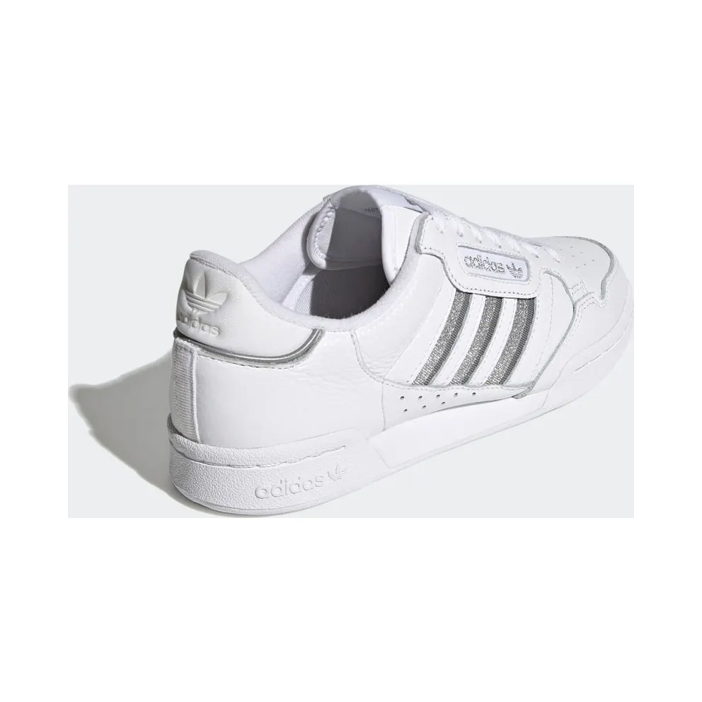 Adidas Continental 80 Stripes Cloud White / Silver Metallic / Grey Three (S42626)