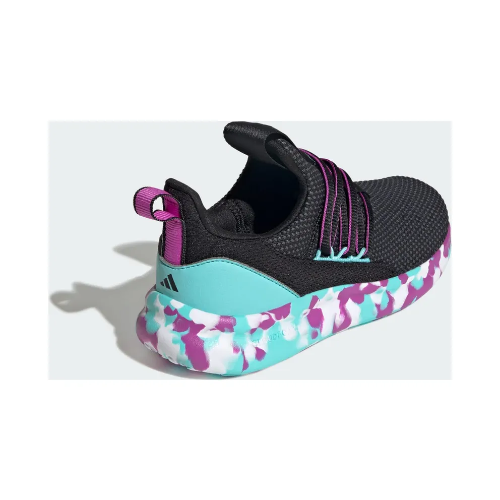 adidas Lite Racer Adapt 7.0 Black Purple Burst Aqua (JS2291)