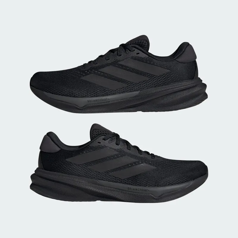 Adidas Supernova Stride 2 Running Shoes Core Black / Iron Metallic / Carbon (IH2508)