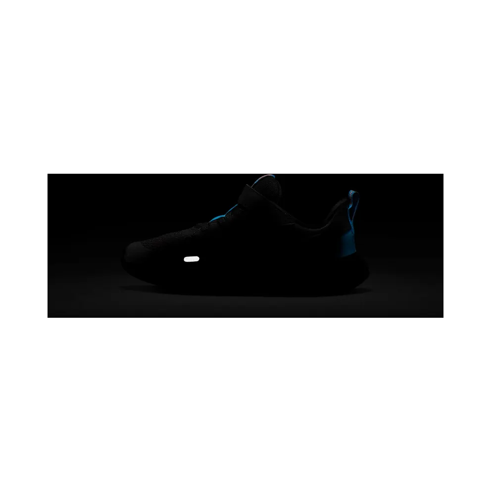 Nike Revolution 5 Lemon Venom (PS) Black/Laser Blue/Hyper Crimson (BQ5672-076)