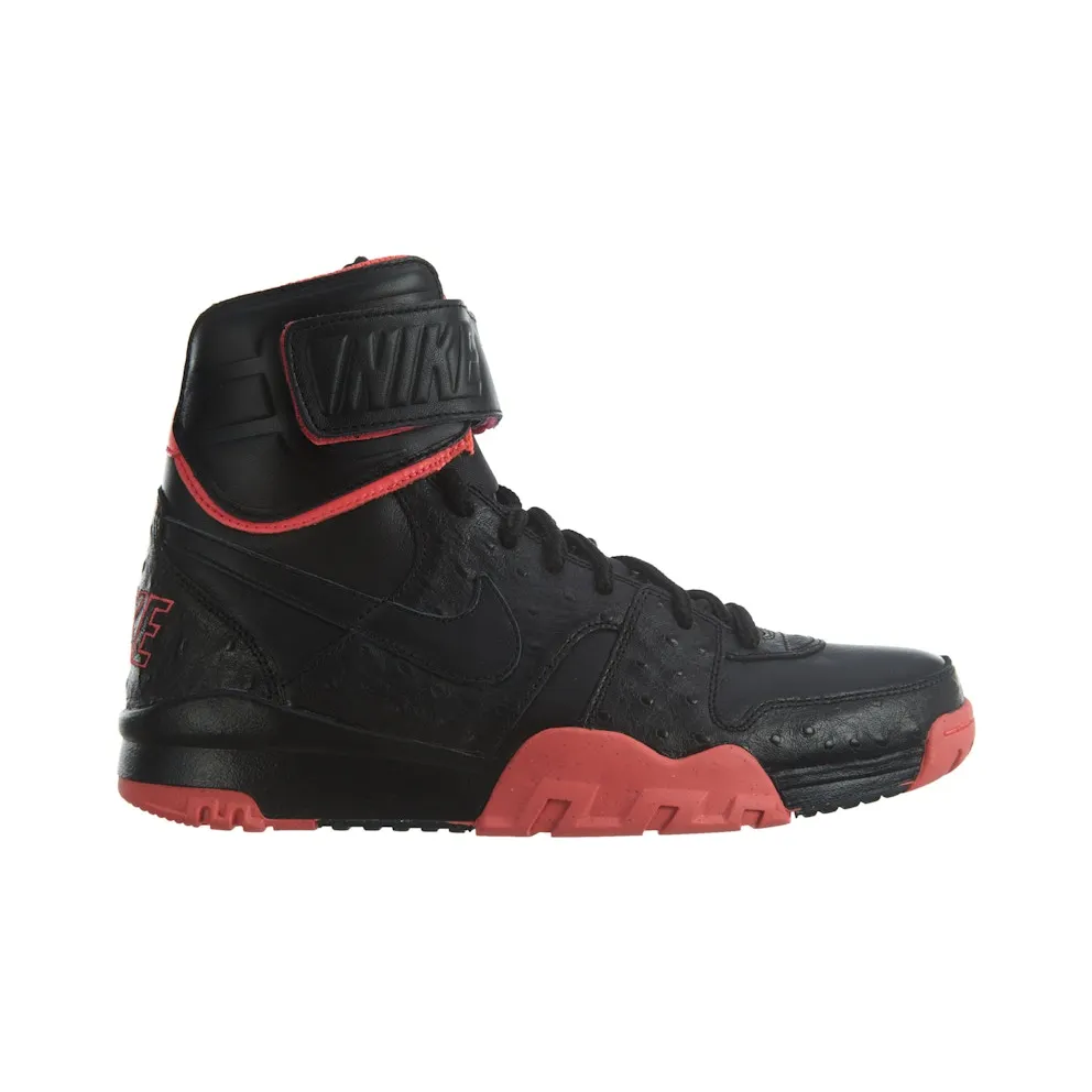 Nike Air Shark Trainer Prm Black Black Atomic Red (599447-001)