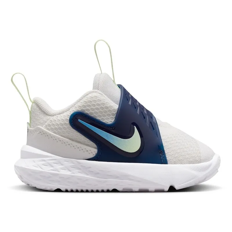 Nike Team Hustle D 12 White Midnight Navy Volt Tint (HF6281-104)