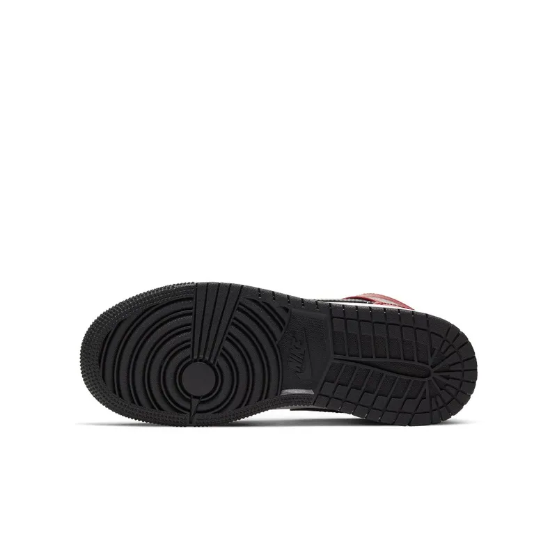 Air Jordan 1 Mid Chicago Black Toe (GS) (2020) (554725-069)