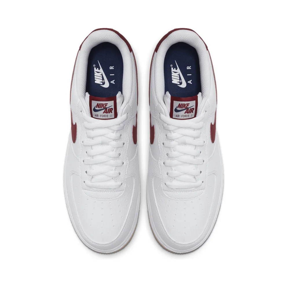 Nike Air Force 1 Low ’07 Gum Medium Brown White/Blue Void/Gum Medium Brown (CI0057-101)