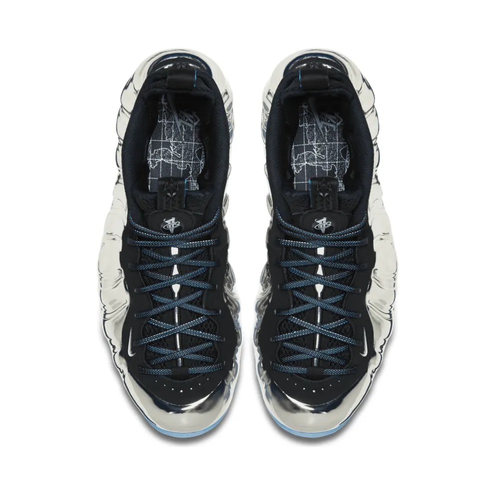 Nike Air Foamposite One Chromeposite Metallic Silver/Metallic Silver-Black (744306-001)