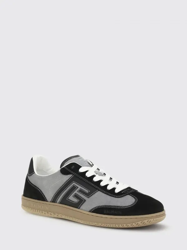 Balmain Swan Suede Grey (GM1VI360LGVOYFG)