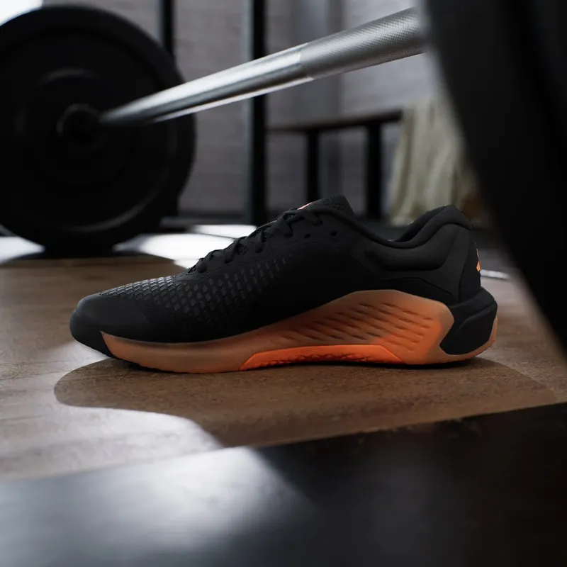 Adidas Dropset 4 Training Core Black / Aurora Onix / Lucid Orange (JR4677)