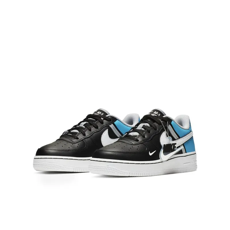 Nike Air Force 1 LV8 2 Light Blue Current (GS) Light Blue Current/Black/White (CI1756-001)