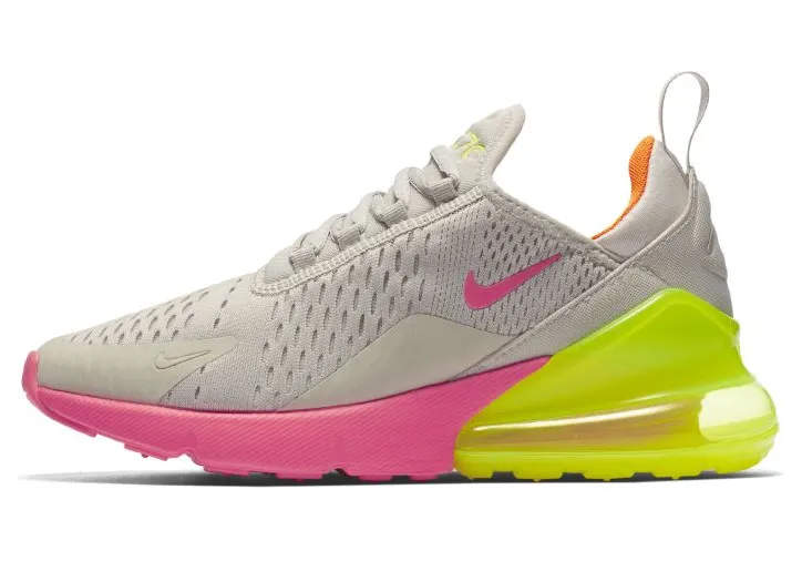 Nike Air Max 270 Desert Sand Hot Punch (W)