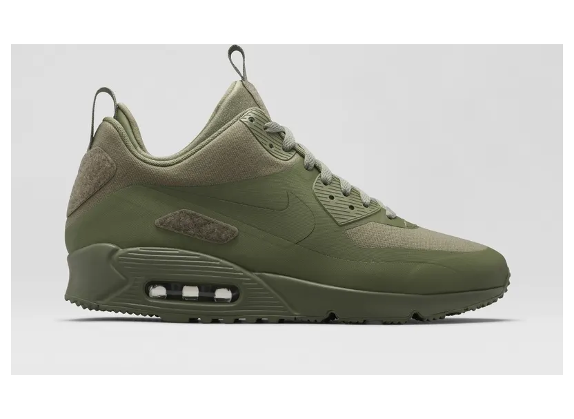 Nike Air Max 90 Sneakerboot SP Patch Pack – Steel Green (704570-300)