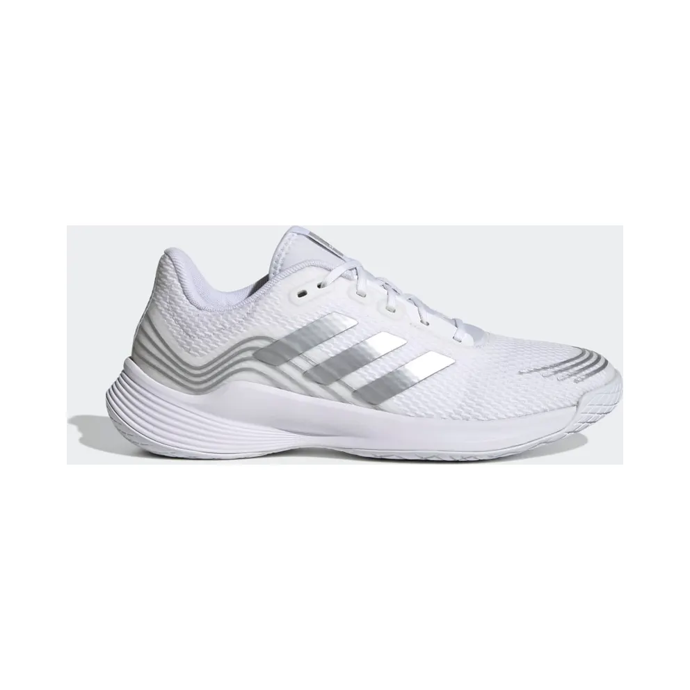 Adidas Novaflight Sustainable Volleyball Shoes Cloud White / Silver Metallic / Cloud White (GX8187)