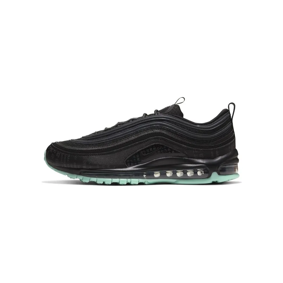 Nike Air Max 97 Matrix Black/Black-Green Glow (921826-017)