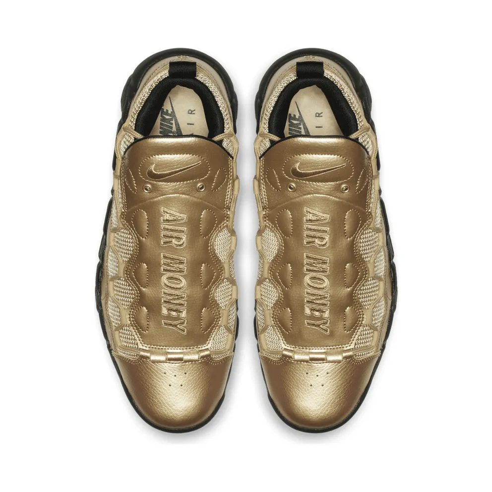 Nike Air More Money Metallic Gold Black Metallic Gold/Black-Metallic Gold (AJ2998-700)