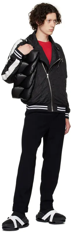 Balmain Black B-Bold Sneakers (XM0VH284TLKC)