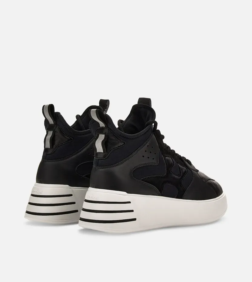 Hogan Rebel High-Top Black (HXW5640EK404TAB999) (2)