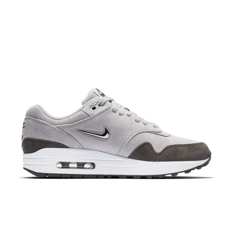 Nike  Air Max 1 Jewel Wolf Grey (W) Wolf Grey/Metallic Pewter-Deep Pewter-White (AA0512-002)