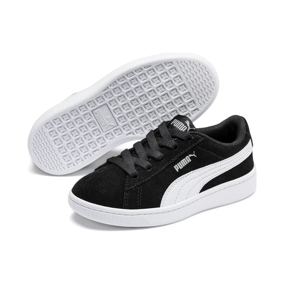 Puma Vikky v2 Suede Silver/Black/White (37051101)