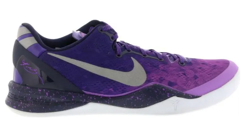 Nike Kobe 8 System Playoff Court Purple/Pure Platinum-Blackened Blue (555035-500)