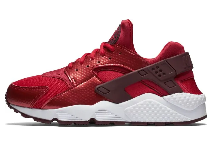 Nike Air Huarache Run University Red/Night Maroon-White (W)