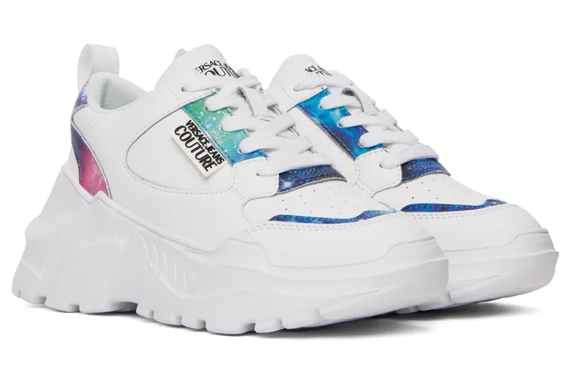 Versace Jeans Couture White Speedtrack Space Couture Sneakers (E73VA3SC2EZP132) (4)