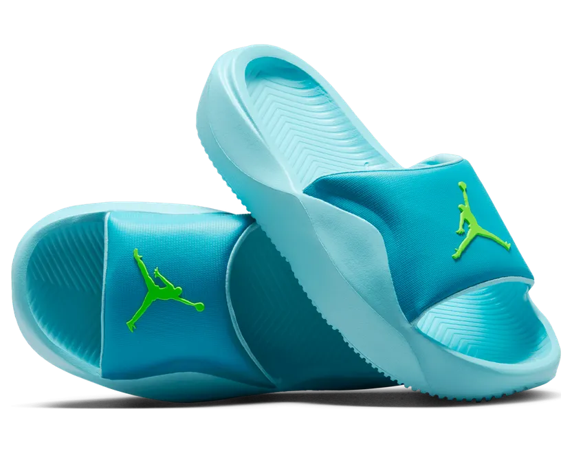 Jordan Franchise Slide Chlorine Blue Copa Electric Green (HF4490-400)