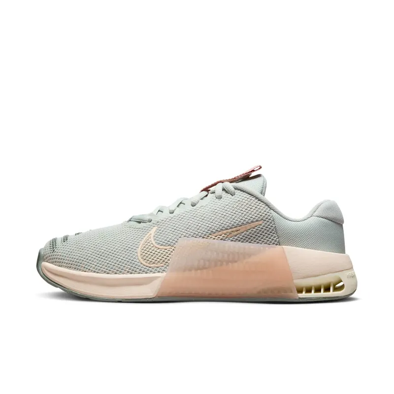 Nike Metcon 9 “Light Silver / Guava Ice / Mica Green / Pale Ivory” (DZ2537-002)