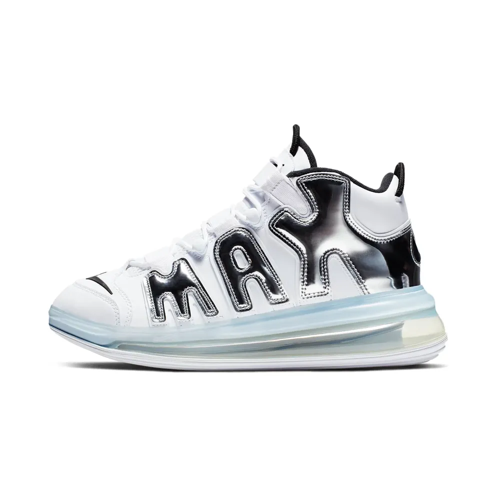 Nike Air More Uptempo 720 White Metallic Silver (BQ7668-100)
