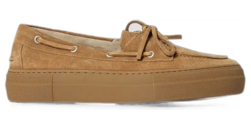 Copenhagen Studios Copenhagen Flatform-Sneakers aus Wildleder “Brown” (CPH177)