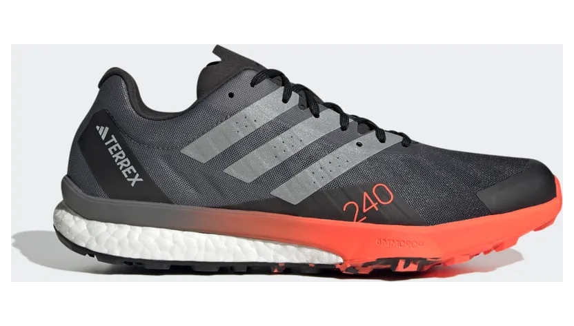 adidas Terrex Speed Ultra Trail Running Core Black / Matte Silver / Solar Red (HR1119)