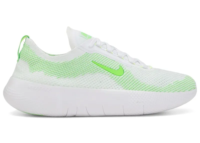 Nike Free 2025 White Volt Green Strike (HF1078-102)