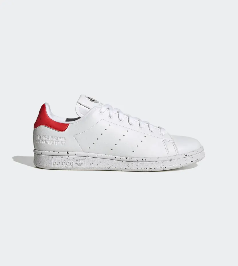 adidas Stan Smith Cloud White / Cloud White / Red (H67927)