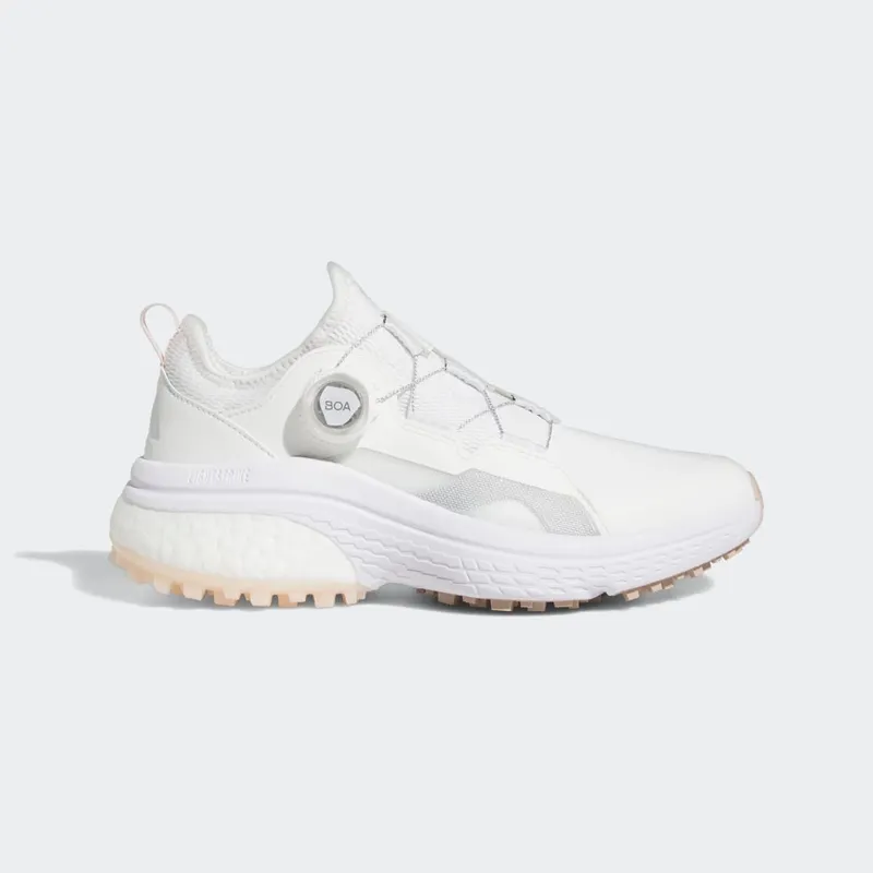 adidas Solarmotion BOA Golf Shoes Cloud White / Silver Metallic / Wonder Quartz (GV9392)