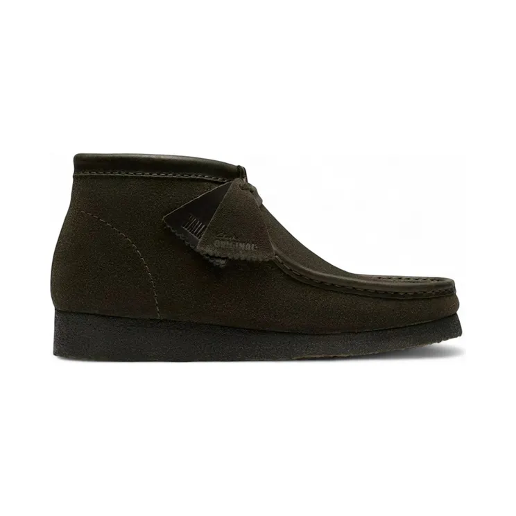 Clarks Originals Wallabee Boot Loden Green Suede (26182750)