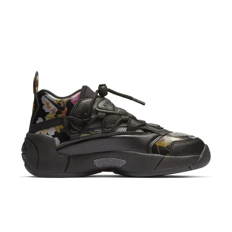 Nike Air Swoopes 2 Floral (W) Black/Black-Metallic Gold (917592-002)