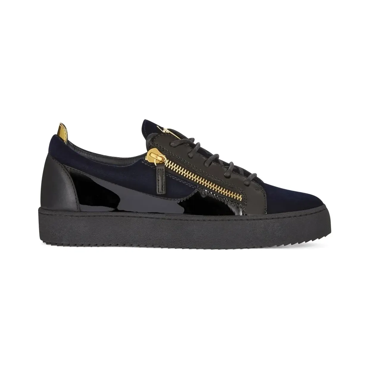 Giuseppe Zanotti Frankie mit doppeltem Reißverschluss “Blue” (RU00092001)