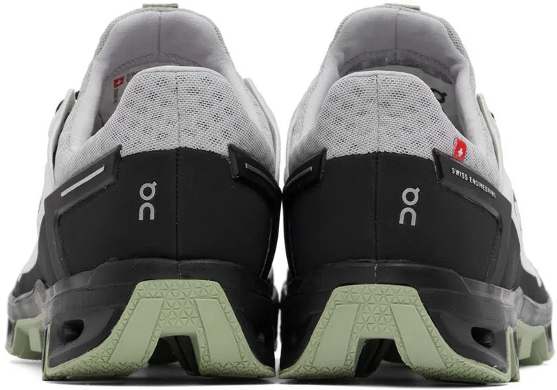 On White & Green Cloudventure Peak Sneakers (34.99002)