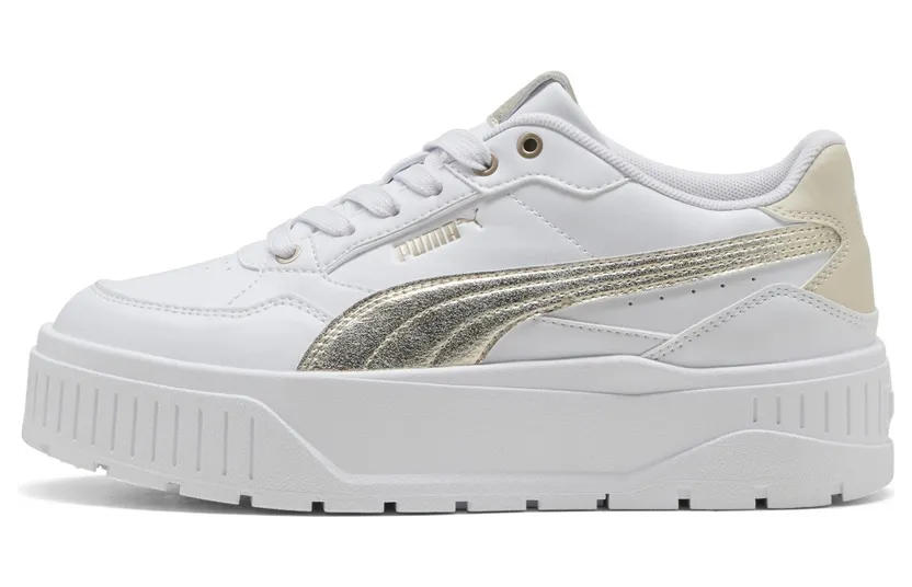 Puma Karmen II Idol Metallic Whisper “Puma White / Puma Gold” (404518_01)