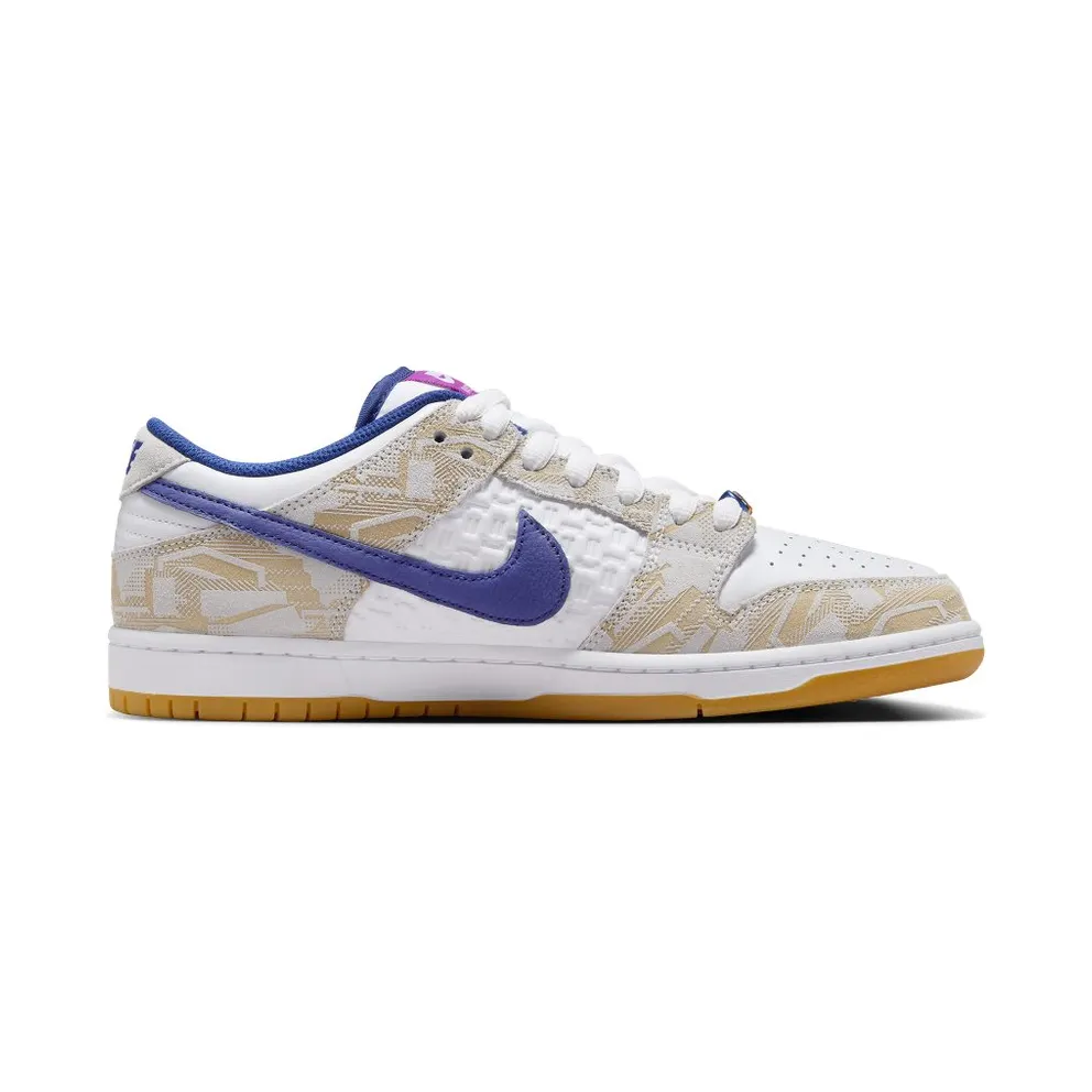 Nike SB Dunk Low Premium Pure Platinum/Vivid Purple/White/Deep Royal Blue (FZ5251-001)