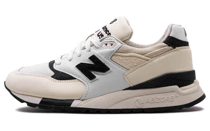 New Balance 998 “Made in USA – White/Black” (U998TI)