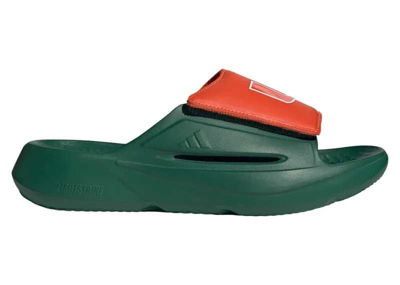 adidas Lightblaze Slide Miami Hurricanes (IH7117)