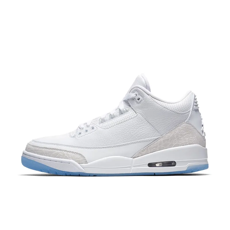Jordan 3 Retro Pure White (2018) White/White-White (136064-111)