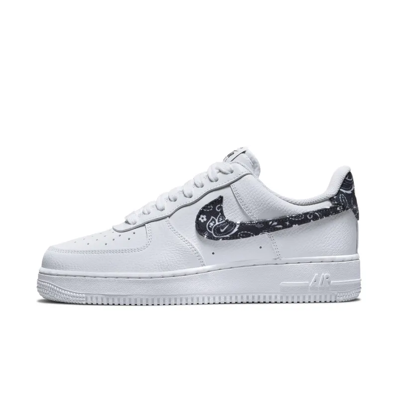 Nike Air Force 1 Low 07 Essential White Black Paisley (DH4406-101)