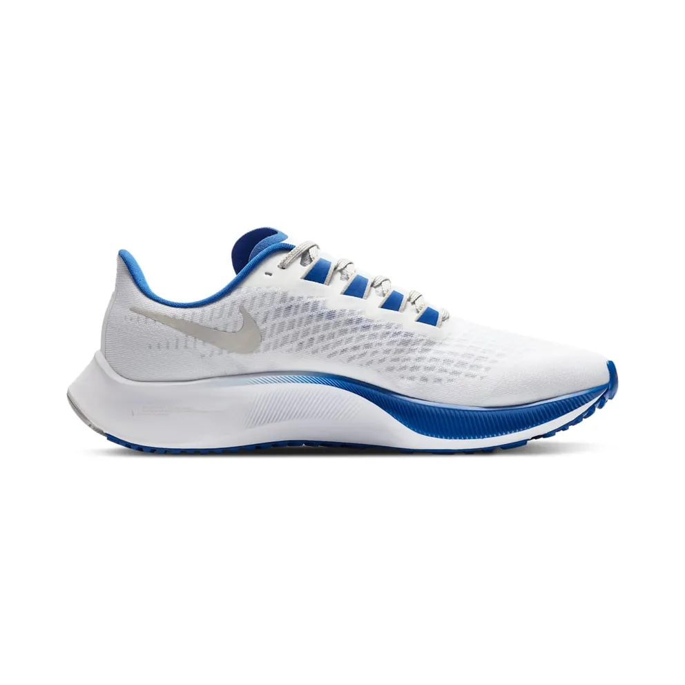 Nike Air Zoom Pegasus 37 Kentucky White/Pure Platinum-Night Silver-Game Royal (CZ5382-100)