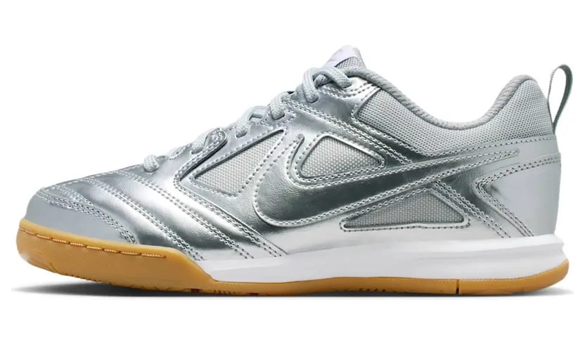 Nike Gato LV8 Metallic Silver White Gum Light Brown (II7084-001)
