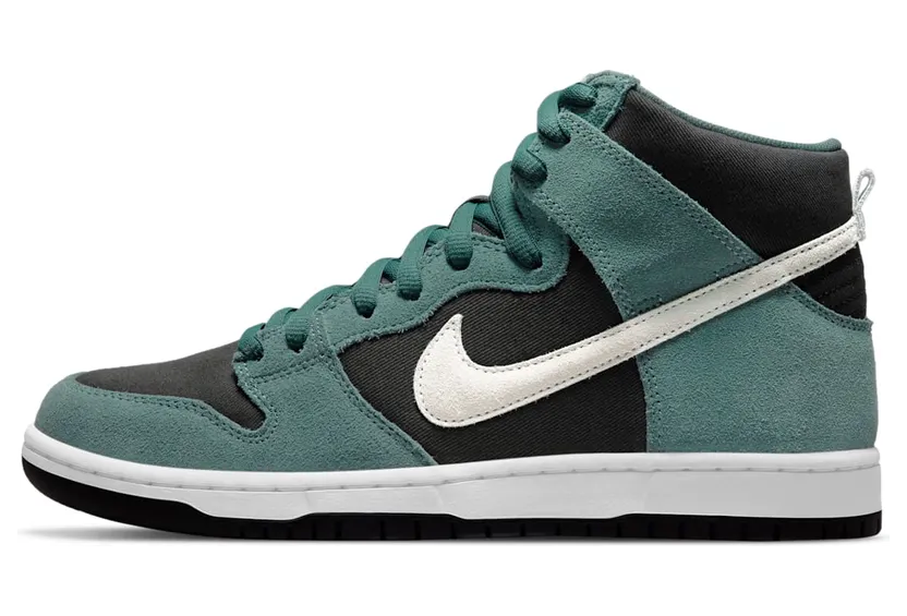Nike SB Dunk High Mineral Slate – “Green / Black / White” (DQ3757-300)