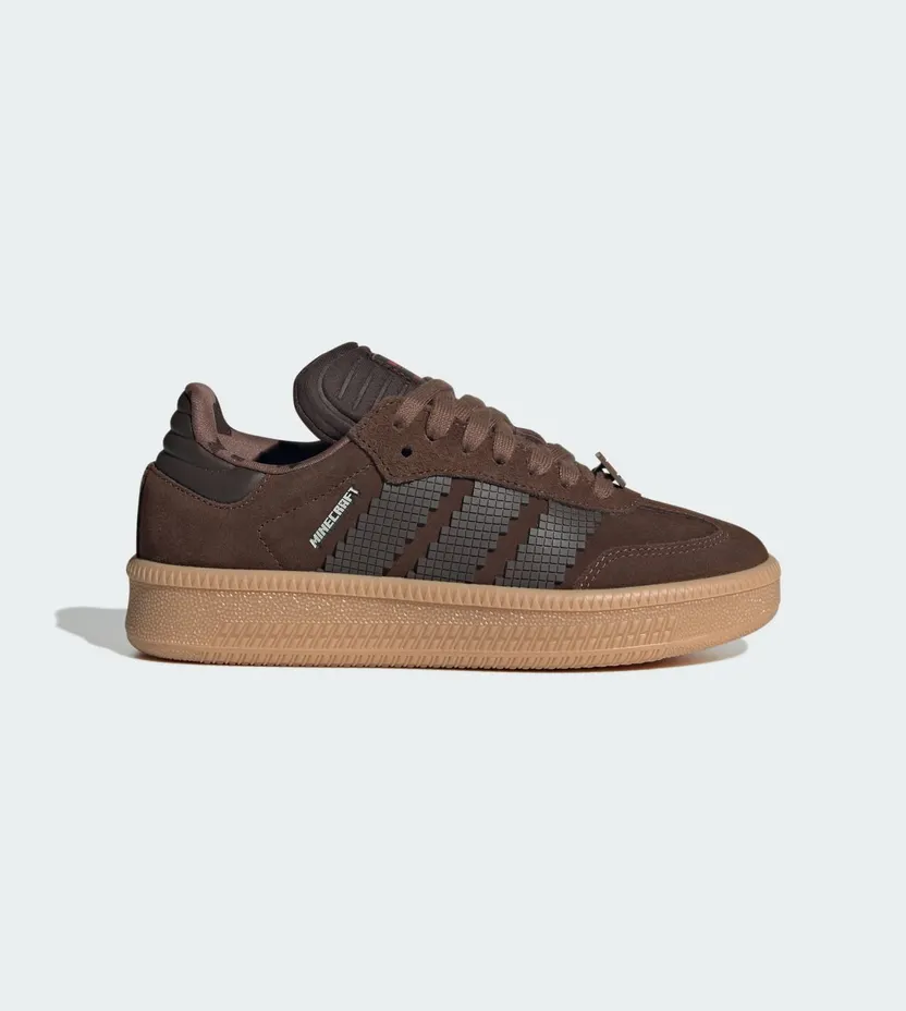 Adidas Samba XLG X Minecraft Kids Brown / Dark Brown / Trace Brown (JQ8934)